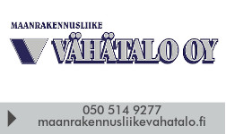 Maanrakennusliike Vähätalo Oy logo